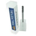 Miniatyrbillede 1 af 4: Radial VHM fræser 3 x R1 x 3D x 50 mm 45 HRC