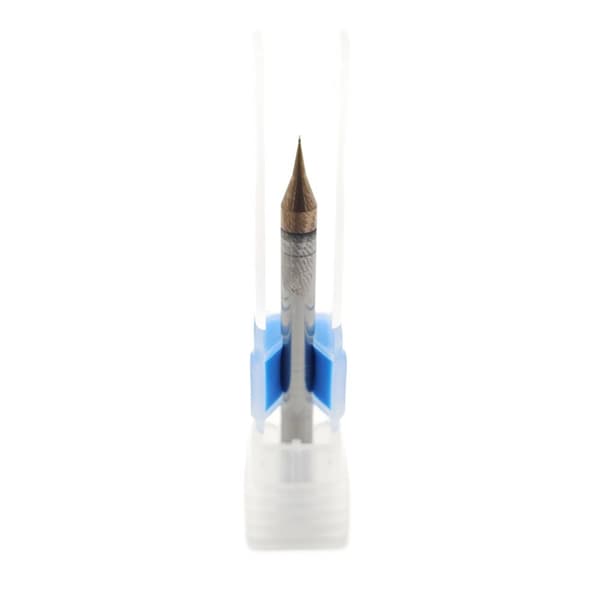 Micro VHM Carbide Cutter 0,2 x 0,4 x 4D x 50 mm TiSiN 55HRC