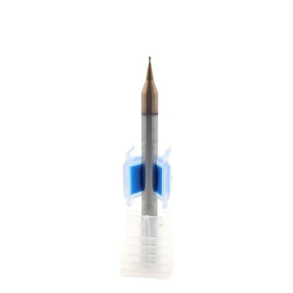 Micro VHM Carbide Cutter 0,8 x 1,6 x 4D x 50 mm TiSiN 55 HRC