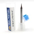 Miniatyrbillede 1 af 5: Micro VHM Carbide Cutter 0,8 x 1,6 x 4D x 50 mm TiSiN 55 HRC