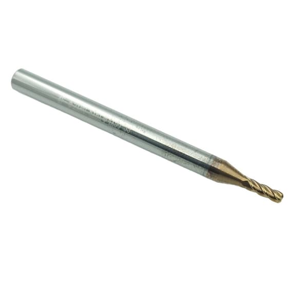 VHM radiaalileikkuri 2 x R0,5 x 4D x 50 mm 55 HRC
