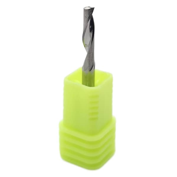 1-bit VHM fræser til aluminium 3.175 x 12 x 38 mm
