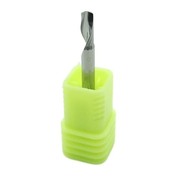 1-bitars VHM fräs för PVC Trä 3.175 x 8 x 38 mm