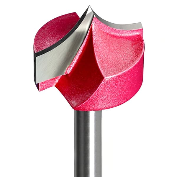 TCT 3D V-formet rundskærer 6 x 22 mm