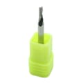 Miniatyrbillede 2 af 3: VHM 1P fræser til PVC træ 2 x 6 x 3.175 x 38 mm
