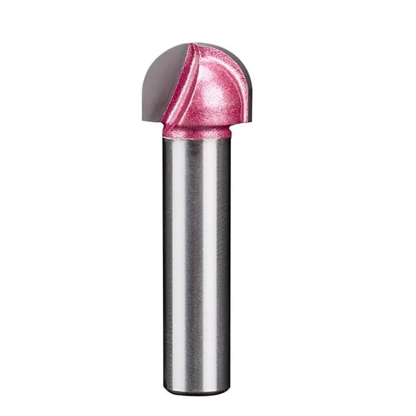 TCT 3D V-formet fræser poleret kugle 6 x 12 mm