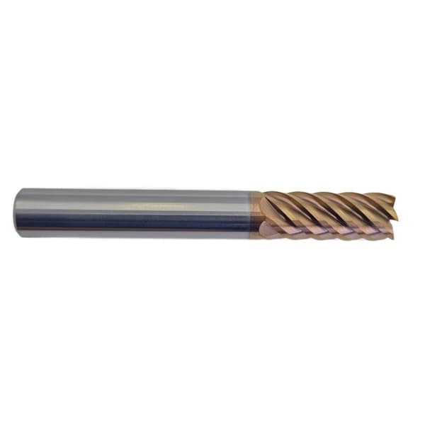 6-urainen VHM-leikkuri 8 x 20 x 60 mm TiSiN 55 HRC