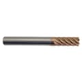 Miniatyrbillede 3 af 4: 6-rillet VHM fræser 6 x 15 x 50 mm TiSiN 55 HRC