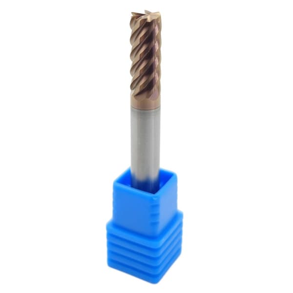 6-rillet VHM fræser 6 x 15 x 50 mm TiSiN 55 HRC
