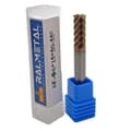 Miniatyrbillede 1 af 4: 6-rillet VHM fræser 6 x 15 x 50 mm TiSiN 55 HRC