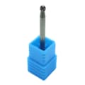 Miniatyrbillede 3 af 5: VHM fræser dobbeltvirkende roterende filkugle D3 x 38 x 3D mm - 60 HRC