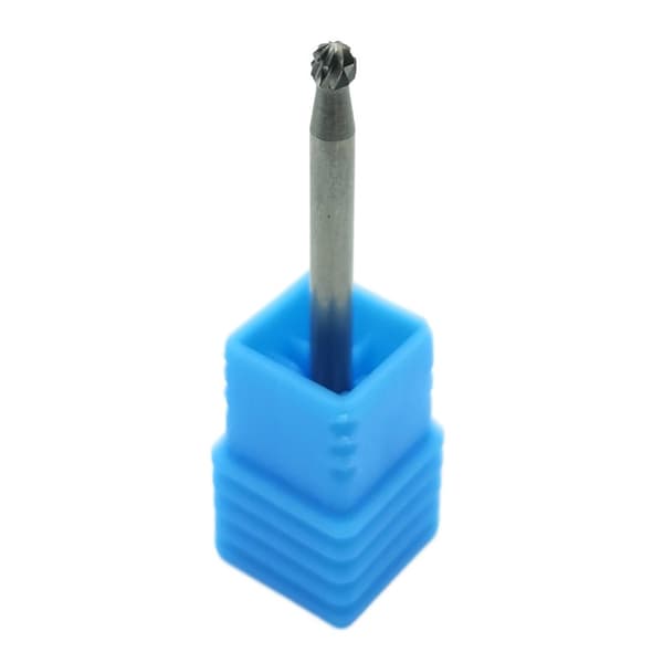 VHM fræser dobbeltvirkende roterende filkugle D3 x 38 x 3D mm - 60 HRC