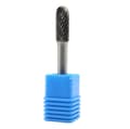 Miniatyrbillede 2 af 4: VHM fræser roterende fil afrundet cylinder 8 x 20 x 6D x 65 mm 60 HRC