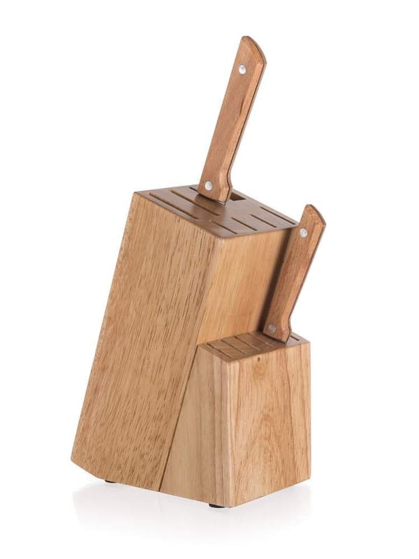 Träblock för 13 Brillanteknivar 22x17x13 cm
