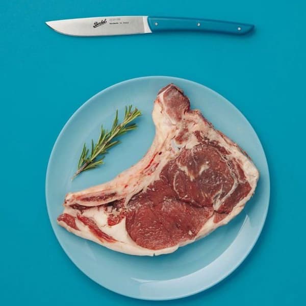 BERKEL Set med 4 Steak Knives Petrol Blue