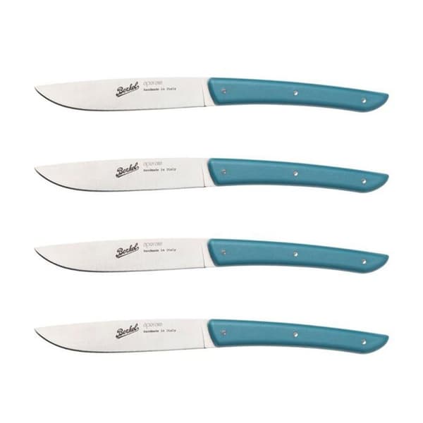 BERKEL Set med 4 Steak Knives Petrol Blue
