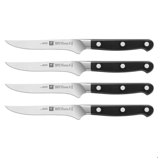 Steakknivar - ZWILLING - Pro - Rostfritt stål - FRIODUR - 4 stycken