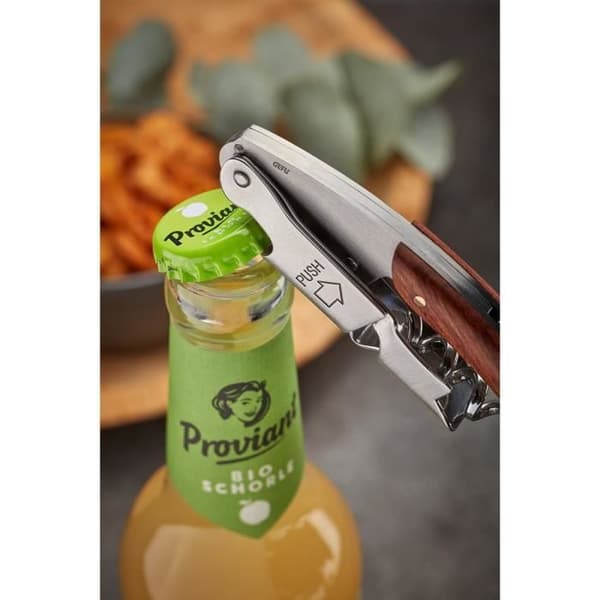 Servitörskniv - GEFU - Modell PALISSA - Rosenträ - Rostfritt stål - Ergonomisk
