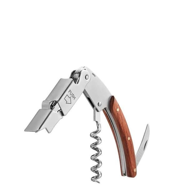 Servitörskniv - GEFU - Modell PALISSA - Rosenträ - Rostfritt stål - Ergonomisk