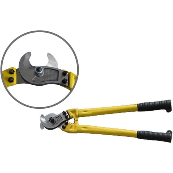 Heavy Duty Kabelskærer, 18 Tommer Lang, Skærer Op til 150mm², Ergonomisk Skridsikker Greb