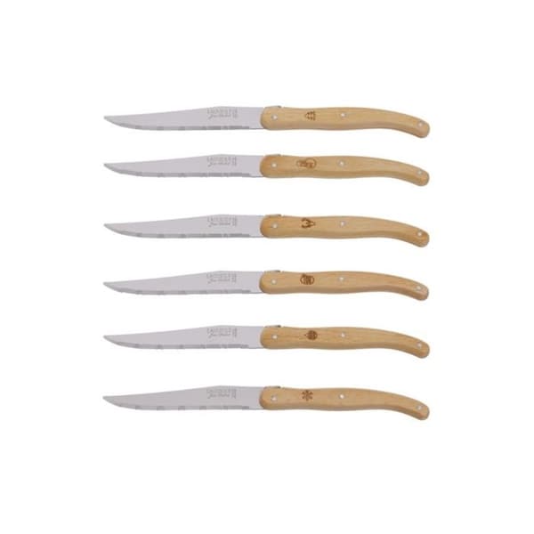 Jean Dubost Set med 6 stekknivarar - L0060015D80175