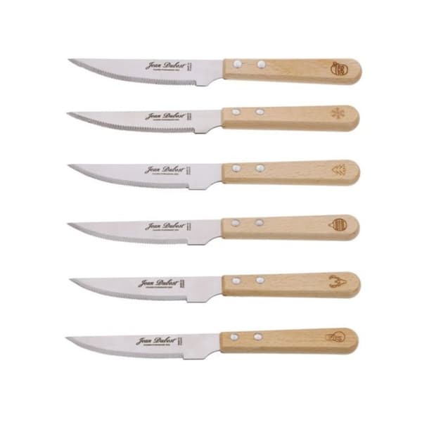 Jean Dubost Set med 6 grillknivar - CB10A79SD80311