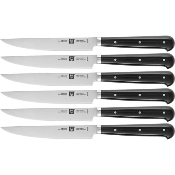 Stekknivar - ZWILLING - 390290010 - Rostfritt stål - Set om 6 stycken - 12 cm