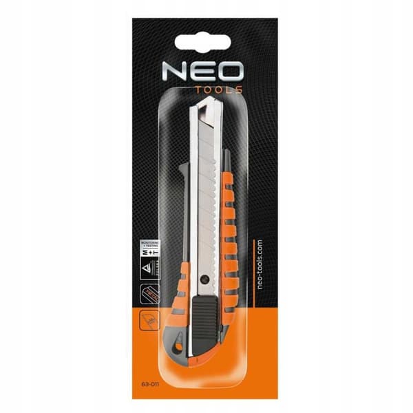 NEO kniv med brækblad 18 mm metalhus