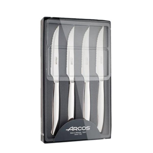 Knivset - Arcos - 378400 - Rostfritt stål - 11 cm blad - 4 delar