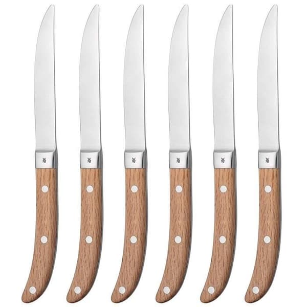 WMF 1280646046 - KVM SWITCH - Steak Kniv Stål, Silver, 27,5 x 12,5 x 4,5 cm