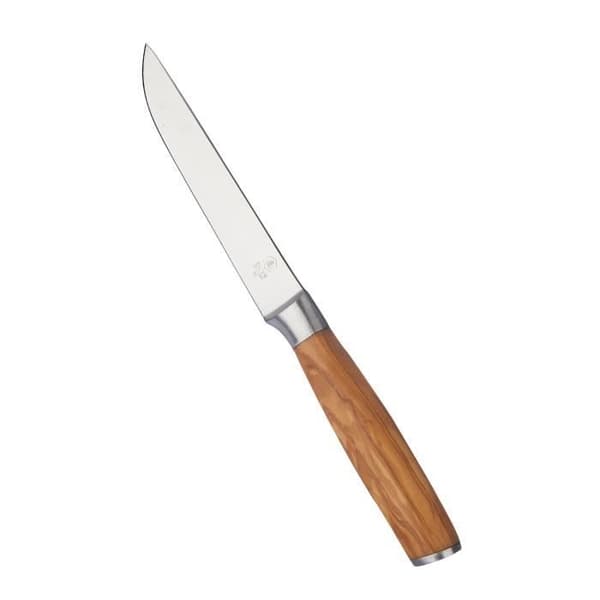 Steakknivset - LAGUIOLE - 4 delar - Rostfritt stål - Olivträ - Brun
