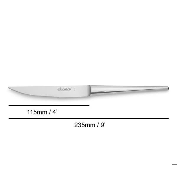 Arcos 565600 - BORDSKNIV - Steakkniv i ett stycke 11,5 cm med låda