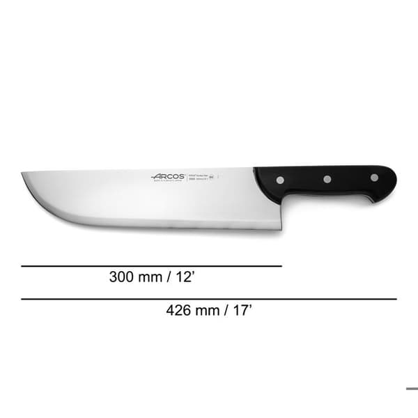 Arcos 286800 - BORDSKNIV - Universal slaktkniv med slida 300 mm