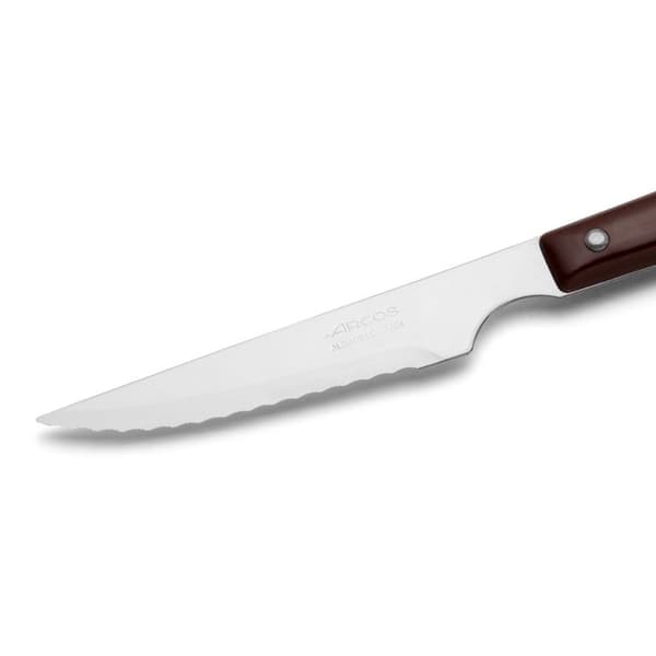 Kniv - Arcos - 804000 - Rostfritt stål - Klinge 11 cm - Handtag i nylon