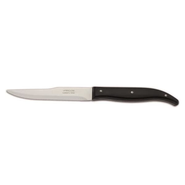 Kniv Loins Arcos de Table 372400 monoblock av en bit rostfritt stål och 11 cm blad i kartong.