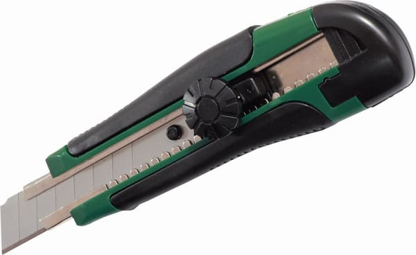 STALCO Kniv 18mm gummibelagt drejelås S-17430