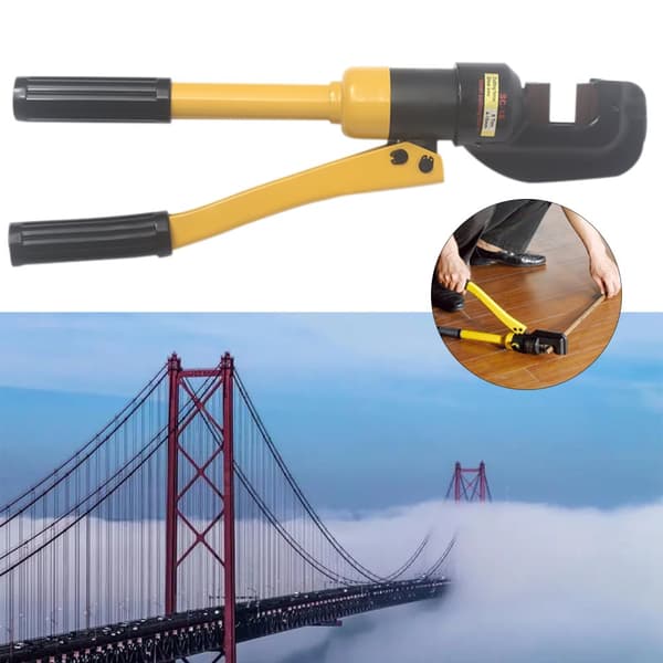 Hydraulisk Armeringsjern Boltklipper, 12 Ton Skærekraft, Til Armeringsjern 4-22 mm, Kraftig og Bærbar