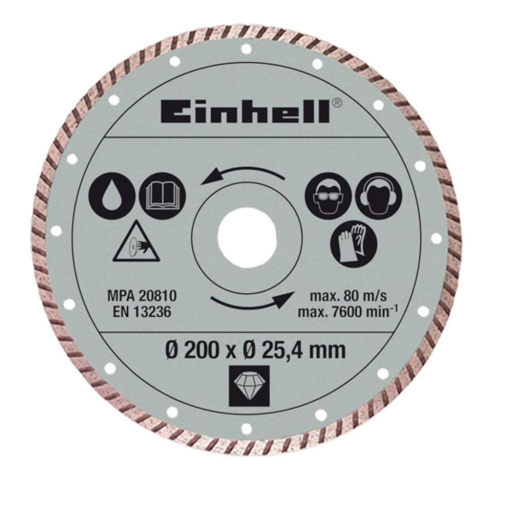 Einhell Turbo Skæreskive 200 x 25,4 mm for RT-TC 520 U and TE-TC 620 U