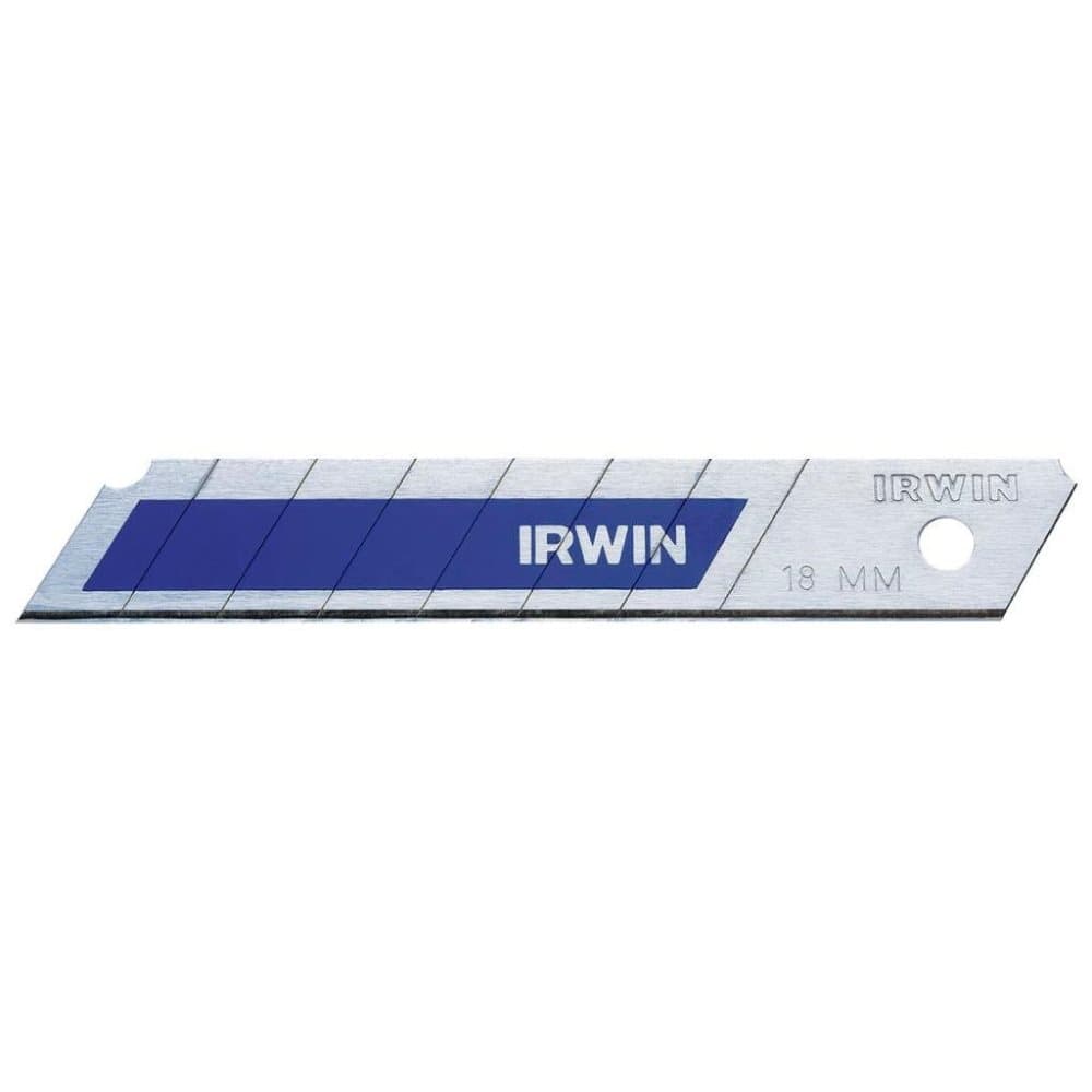 Irwin Bimetal Blåt Knækbart blad 18 mm 8 stk. 10507103