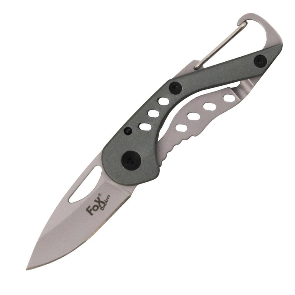 Fox outdoor - Piccolo - fickkniv med karbinhake