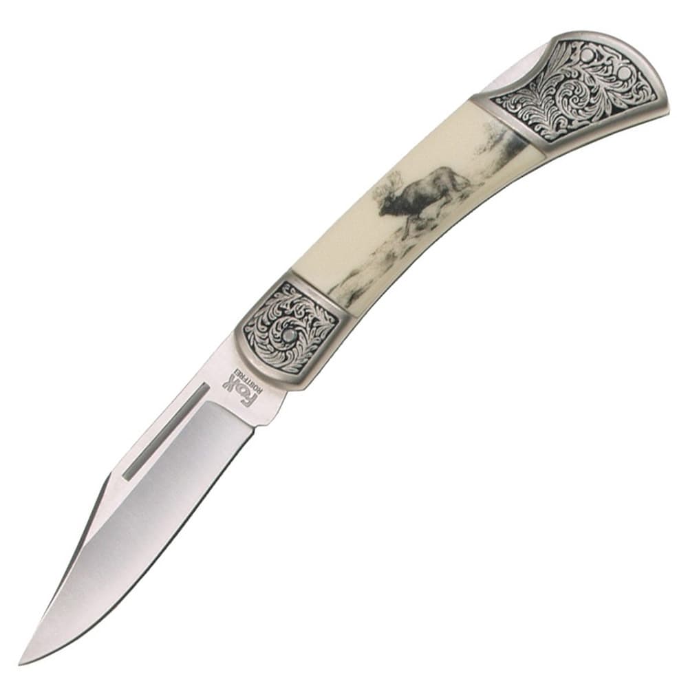 Fox outdoor - Jäger - Fällkniv med jaktmotiv