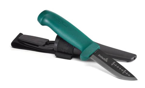 HULTAFORS OK1 + HULTAFORS TÄNDSTÅL FS , kniv med eldstål bushcraft