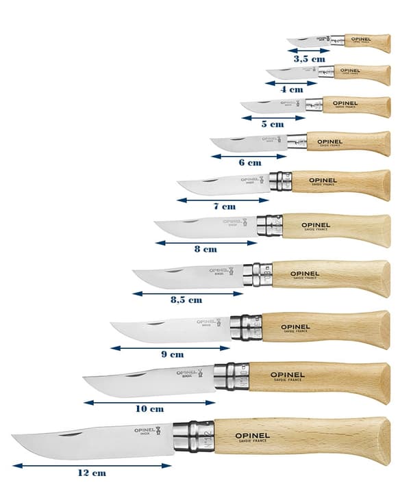 OPINEL NO 8, STEINESS fällkniv