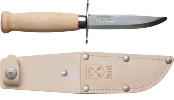 MORAKNIV SCOUT 39 SAFE, scoutkniv rundad spets