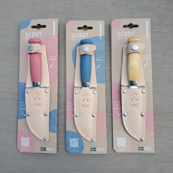 MORAKNIV SCOUT 39 SAFE, scoutkniv rundad spets