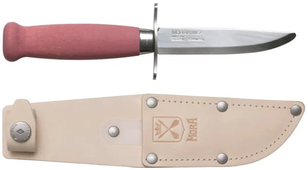 MORAKNIV SCOUT 39 SAFE, scoutkniv rundad spets