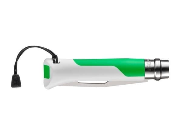 OPINEL NO 08 OUTDOOR , fällkniv med inbyggd visselpipa