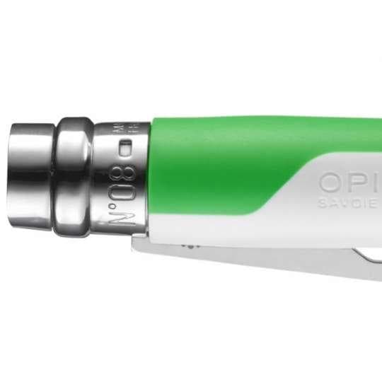 OPINEL NO 08 OUTDOOR , fällkniv med inbyggd visselpipa