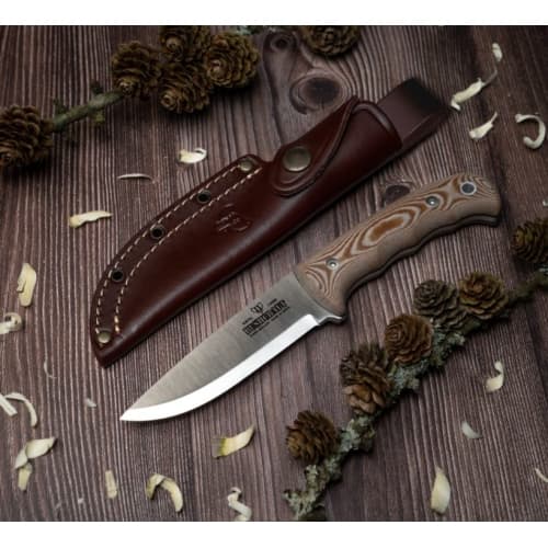 CUDEMAN 148-X BUSHCRAFT, fulltångekniv, bushcraft kniv, jaktkniv