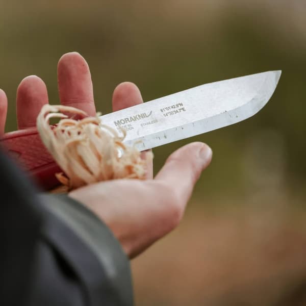 MORAKNIV GARBERG STEINLESS DALA RED EDITION POLYMERSLIDA 14145